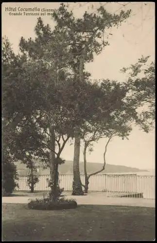 Sorrent (Kampanien) Sorrento Hotel Cocumella (Sorrento) Grande Terrazza 1910