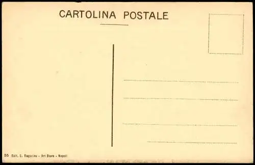 Sorrent Kampanien Sorrento  Küstenstraße Strada da SORRENTO a POSITANO 1910