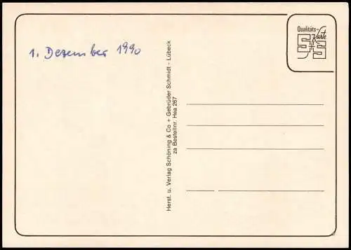 Bad Herrenalb Mehrbildkarte mit Ortsansichten (Chronik-Karte) 1990