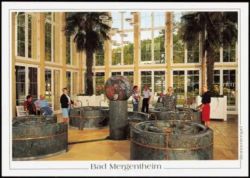 Ansichtskarte Bad Mergentheim Brunnentempel (Innenansicht) 2000