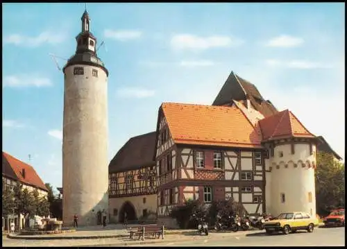 Tauberbischofsheim Kurmainzisches Schloss (Außenansicht), Auto Opel 1980