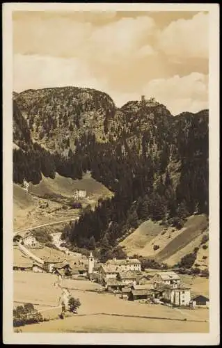 Ansichtskarte Casaccia Casaccia Blick g. Schloss Belvedère Maloja 1930