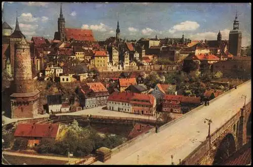 Ansichtskarte Nürnberg Stadt Burg Naturfarbenaufnahme 1935