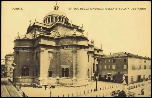 Cartoline Parma CHIESA DELLA MADONNA DELLA STECCATA L'ESTERNO 1910