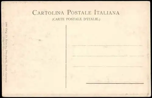 Cartoline .Italien Italia Riviera di Levante Castello di Paraggi 1910