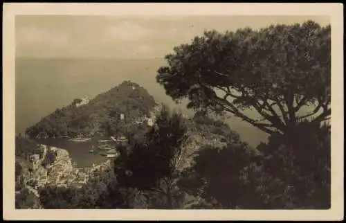 Cartoline Portofino Umlandansicht; Meer-Blick 1924