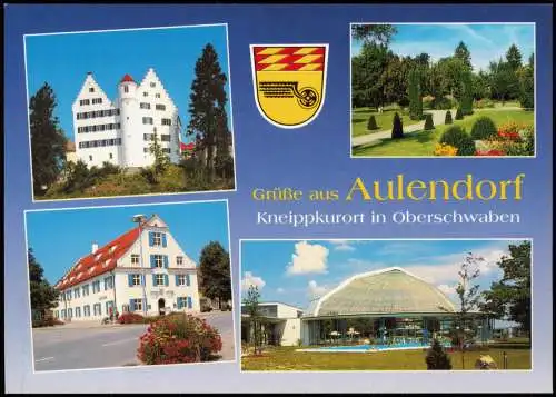 Ansichtskarte Aulendorf Mehrbildkarte mit Ortsansichten 1999