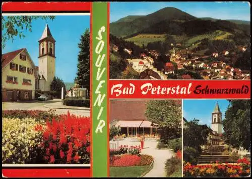 Bad Peterstal-Griesbach  Ortsansichten Bad Peterstal Schwarzwald 1980