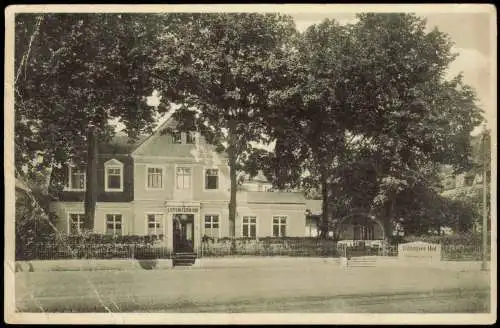 Ansichtskarte Radebeul Meißner Str. 202 Gaststätte Lößnitzer Hof 1939