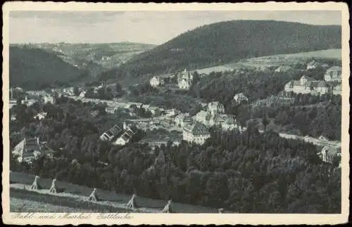 Bad Gottleuba-Bad Gottleuba-Berggießhübel Panorama-Ansicht Totalansicht 1930