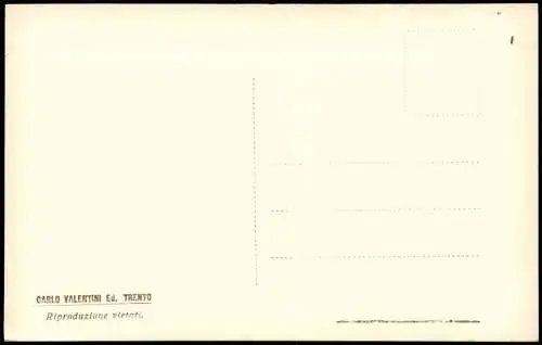 Rovereto Burg CASTELLO SEDE DEL MUSEO DELLA GUERRA E DELLA CAMPANA 1930