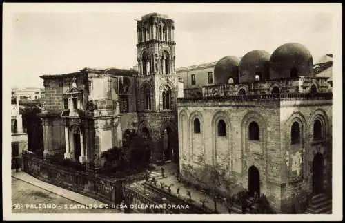 Palermo Palermo (Palermu) S. CATALDO E CHIESA DELLA MARTORANA 1937