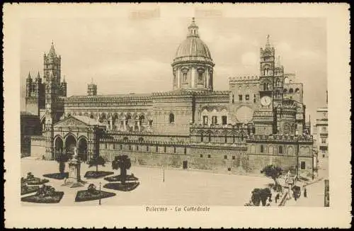 Cartoline Palermo Palermo (Palermu) Cattedrale (Kathedrale) 1910