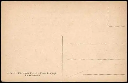 Cartoline Paestum Pestum Pesto Il Tempio di Nettuno e la Basilica 1914