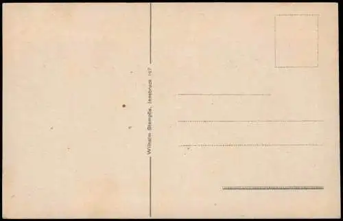 Ansichtskarte .Tirol Martinswand. Tirol. Stimmungsbild 1914