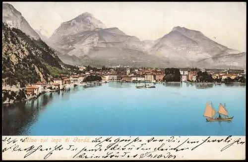 Cartoline Riva del Garda Lago di Garda Stadt 1905