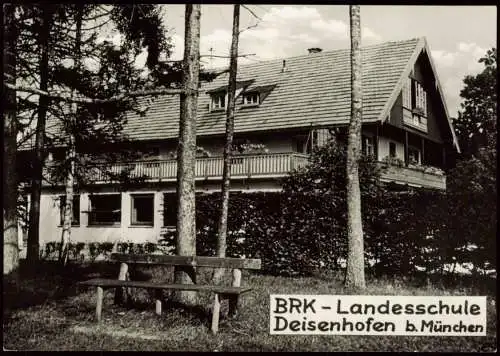 Ansichtskarte Deisenhofen b. München-Oberhaching BRK-Landesschule 1962