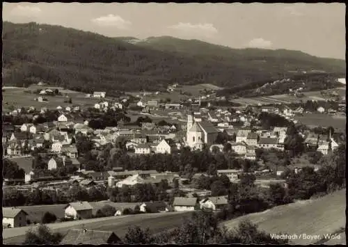 Ansichtskarte Viechtach Stadtpartie 1967