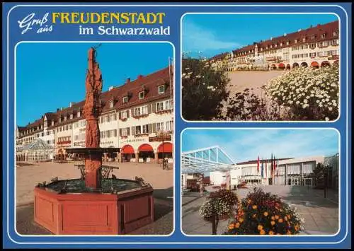 Ansichtskarte Freudenstadt Mehrbildkarte mit Ortsansichten 1993