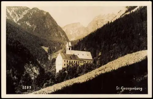 Ansichtskarte Schwaz St. Georgenberg 1951