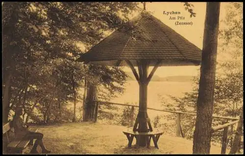 Ansichtskarte Lychen Zenssee Am Pilz 1921  Uckermark