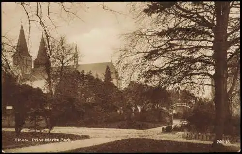 Ansichtskarte Kleve Prinz Moritz-Park 1925