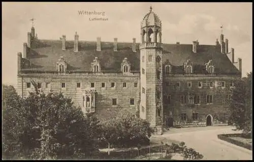 Ansichtskarte Lutherstadt Wittenberg Lutherhaus 1911