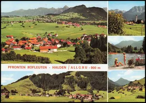 Pfronten (Allgäu) Umland-Ansichten PFRONTEN ROFLEUTEN - HALDEN ALLGÄU 1975