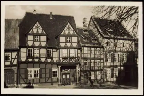 Ansichtskarte Quedlinburg Klopstockhaus 1940