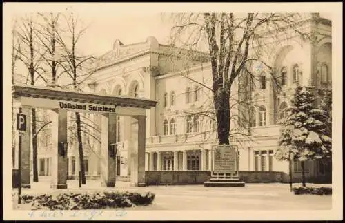 Ansichtskarte Bad Salzelmen-Schönebeck (Elbe) Kurhaus 1956