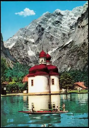 St. Bartholomä-Schönau am Königssee KÖNIGSSEE-ST. BARTHOLOMÄ (602 m ü.M.) 1970