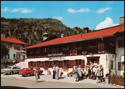 Ansichtskarte Reit im Winkl Zum Kuhstall bei Maria u. Addi Hellwig 1970