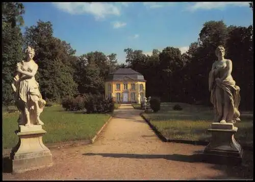 Burgkhammer-Burgk (Saale) Museum Schloß Burgk Sophienpark mit Musikpavillon 1990