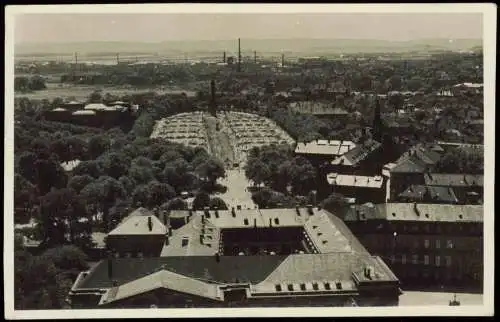 Ansichtskarte Mainz Platz Park Industrieanlagen 1930 Privatfoto