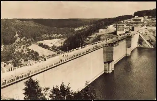 Ansichtskarte Oberharz am Brocken Rappbodetalsperre 1963