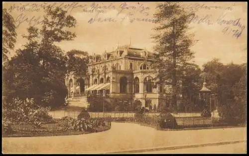 Ansichtskarte Hannover Neues Haus 1914