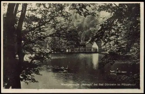 Ansichtskarte Bad Dürkheim Waldgaststätte Jsenach 1936