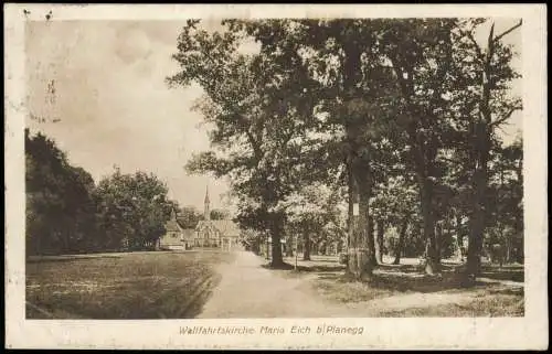 Ansichtskarte Planegg Wallfahrtskirche Maria Eich - Straße 1924