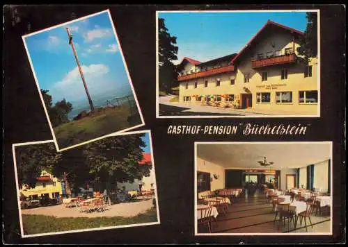 Kerschbaum Bayerischer Wald  Pension-Gasthof BÜCHELSTEIN  über Deggendorf 1980