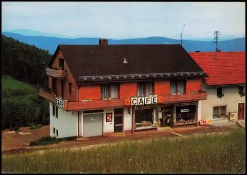 Ansichtskarte Langfurth Café-Pension Furtmair 1975