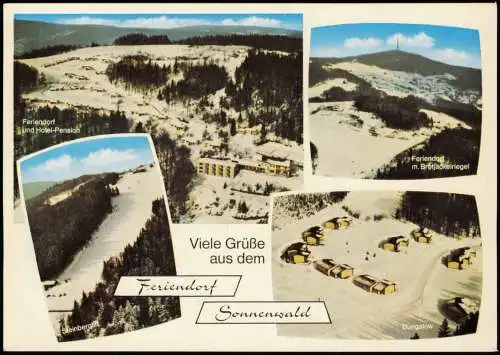 Sonnenwald-Schöfweg  Luft-/Panorama-Ansichten Sonnenwald/Bayer. Wald 1970