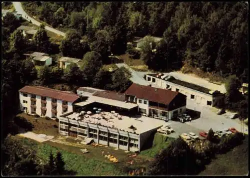 Sonnenwald-Schöfweg Luftaufnahme Luftbild BERGHOTEL  FERIENDORF  1972