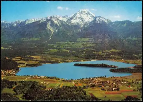 Ansichtskarte Villach Faakersee mit Mittagskogel Kärnten Austria 1976