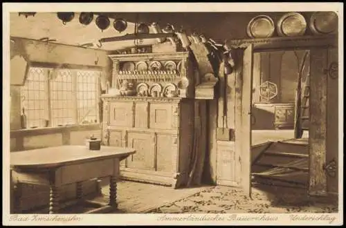 Bad Zwischenahn Ammerländisches Bauernhaus Underschlag Schrank 1928
