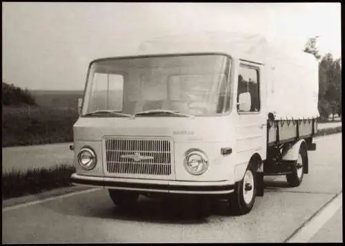 Verkehr/KFZ: Auto Barkas B 1100 Prototyp Pritschenwagen Lastwagen 1970/2008