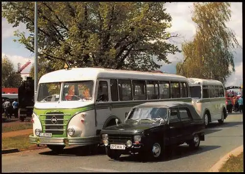 IFA H 6 B-L Omnibus mit Anhänger Lowa W 701 Verkehr KFZ: Auto 2008