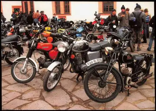 Simson S 50 B 2, MZ TS 150 Verkehr/KFZ - Motorrad Augustusburg 2008