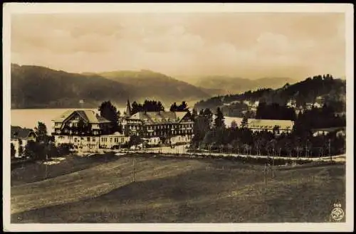 Ansichtskarte Titisee-Neustadt Schwarzwald Hotel am See, Titisee 1930