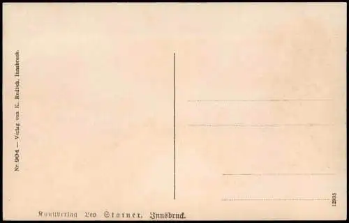 Ansichtskarte Innsbruck Alpengasthaus NOCKHOF gegen das Wipptal. x 1911