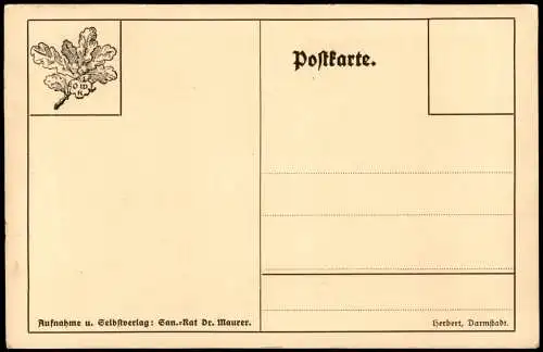 Ansichtskarte  Aus guter, alter Zeit Weschnitz Mann und Kind 1928